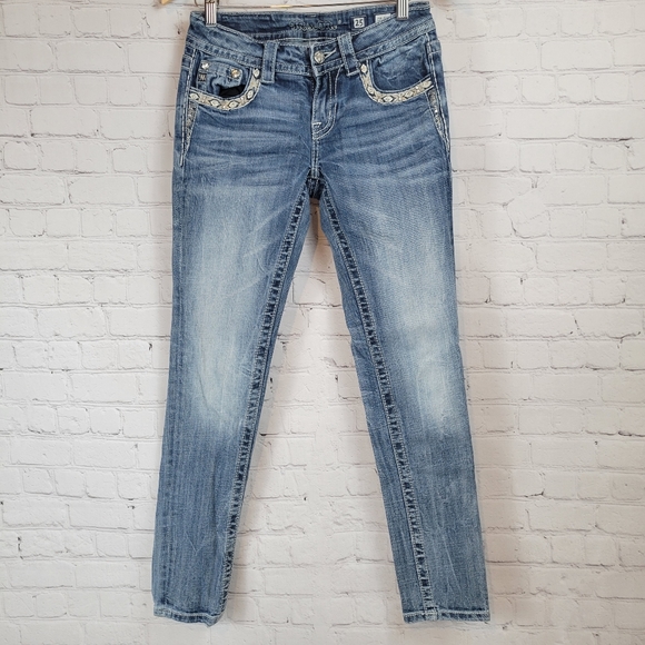 Miss Me Denim - Miss Me Mid Rise Skinny Size 25
